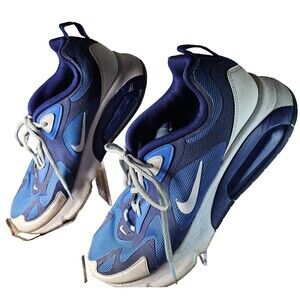 Nike Mens Air Max 200 Pacific Blue White Sneakers AQ2568-400 Size 10